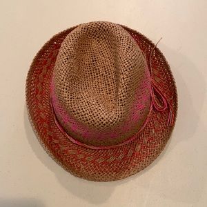 Summer straw beach hat!